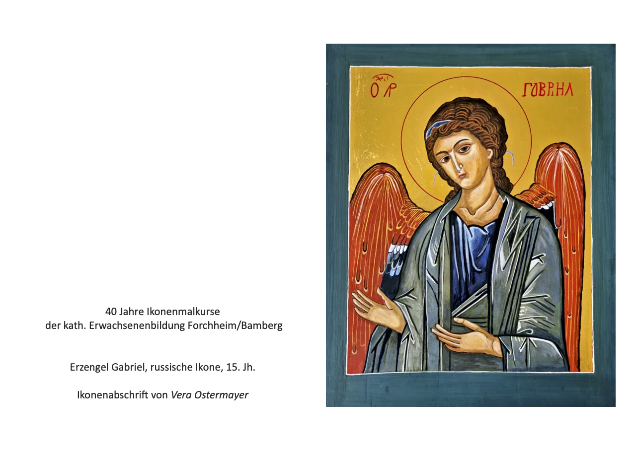Ikone des Erzengels Gabriel