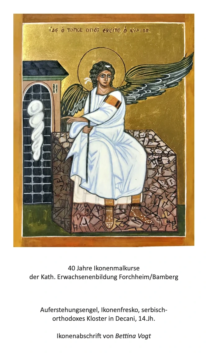 Ikone des Auferstehungsengels