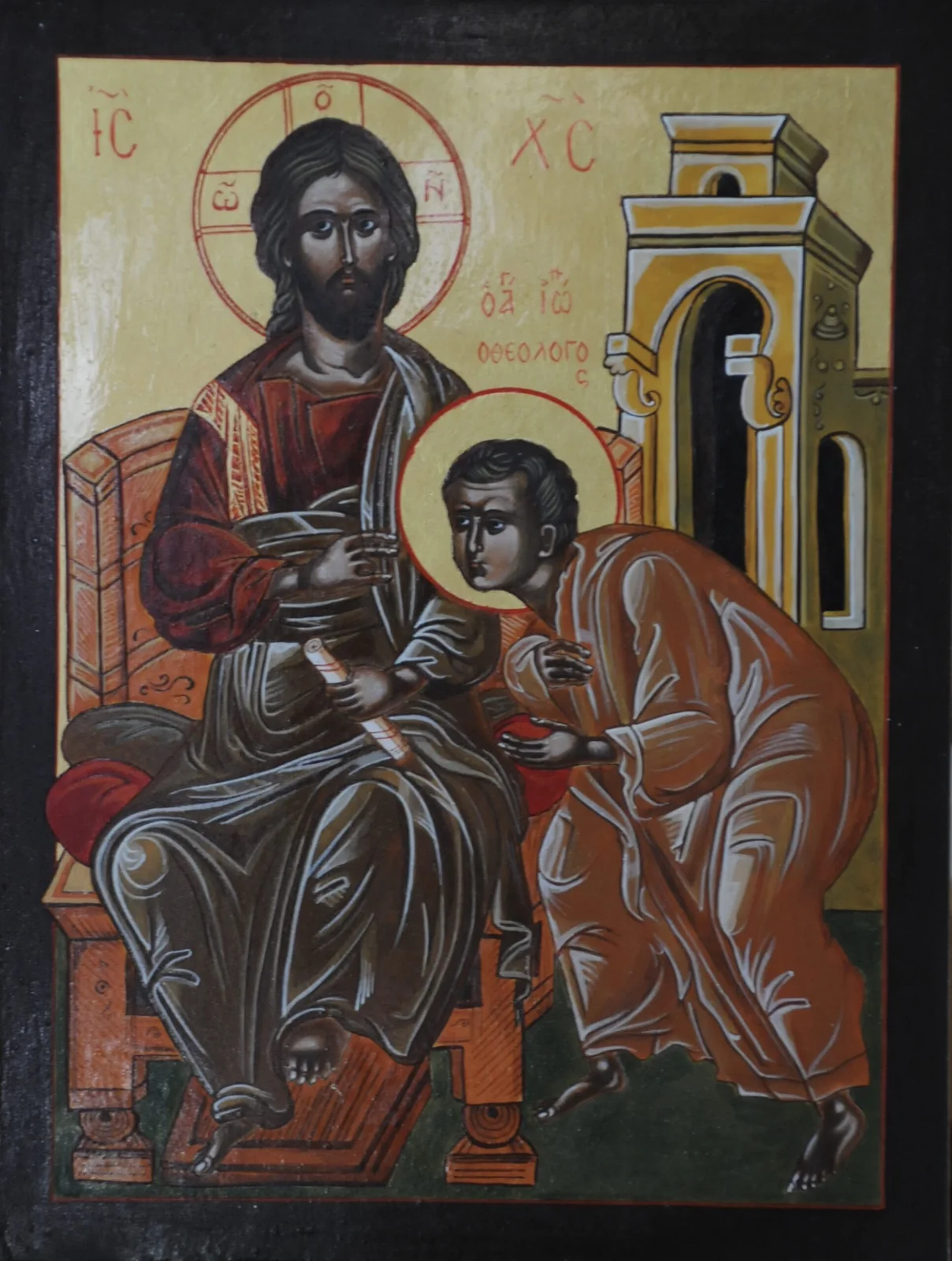 Jesus Christus und der Lieblingsjünger