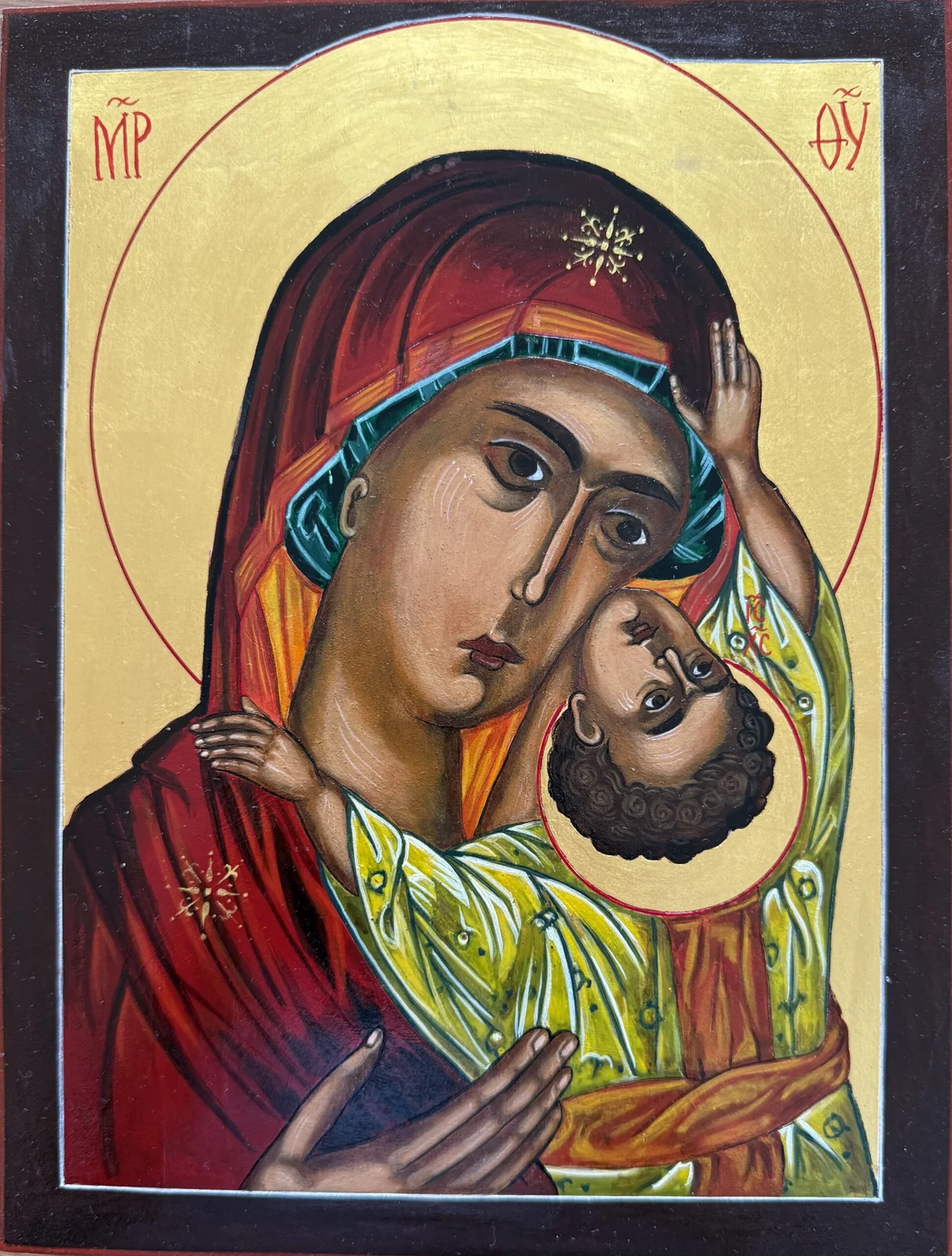 Gottesmutter Kardiotissa, Byzantinisches Museum, Athen, 17. Jh. (20 x 26 cm) - Preis: 400,- Euro